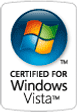 Windows Vista certified